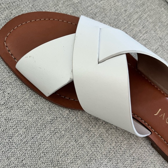 Jack Rogers Sloane Slide in white, size 9 - Picture 5 of 5
